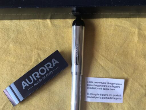 Penna aurora in argento 925