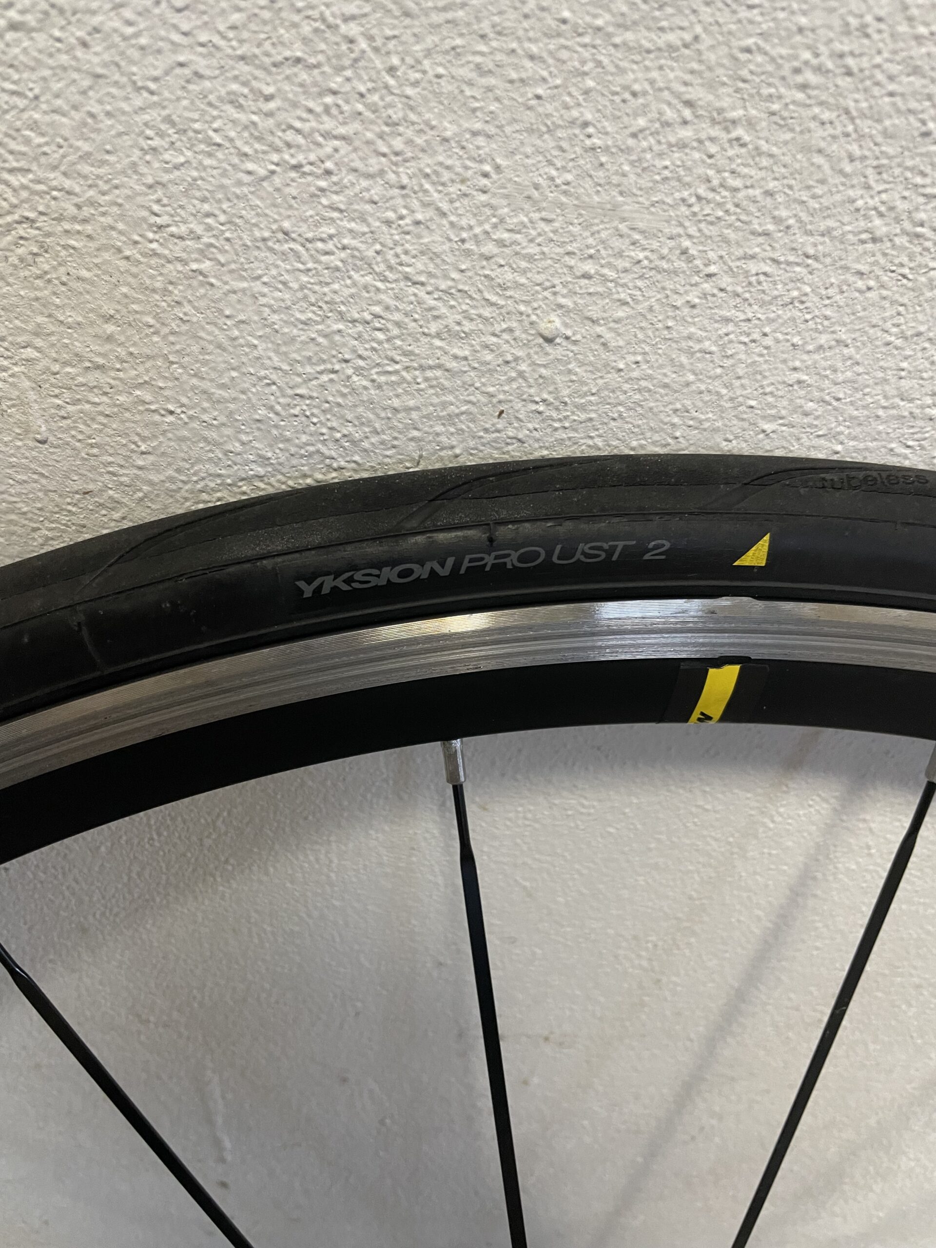 Ruote mavic aksium élite ist tubeless