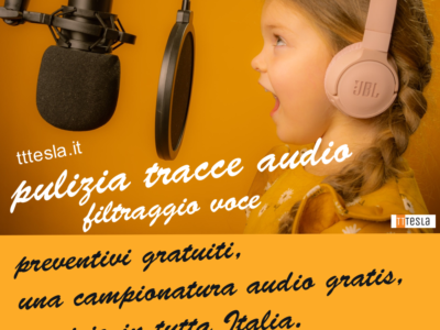 Pulizia audio – pulizia registrazioni