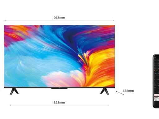 Tcl p63 smart tv 43″ pollici series 43p635 4k wi-fi nero