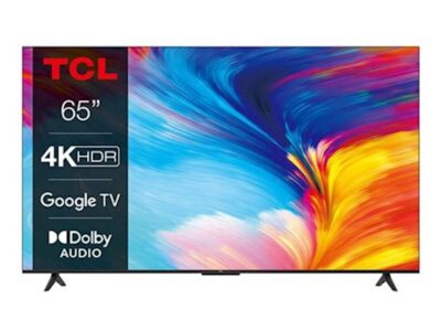 Tcl smart tv p63 65″ pollici tcl serie 65p635 4k wi-fi nero