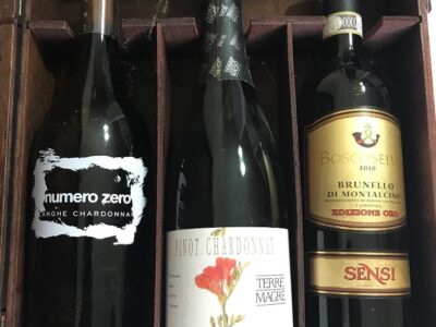 Vini da intenditore brunello+pinot+chardonnay