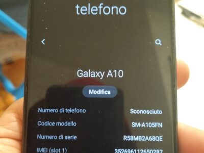 Cellulare samsung galaxy a10