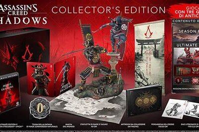 Assassin’s creed shadow collector’s edition ps5 e pc