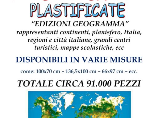 Mappe satellitari circa 90.000 pezzi