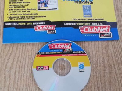 Software clubnet tin.it cd-pc (provider internet)