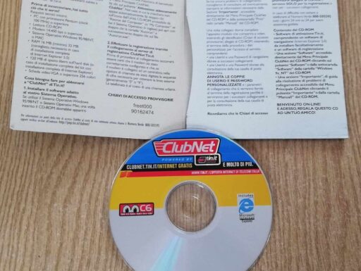 Software clubnet tin.it cd-pc (provider internet)