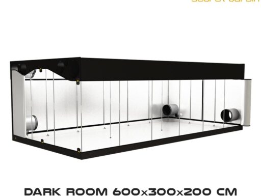 Grow box indoor tenda secret jardin dr600w 6x3 1 ciclo