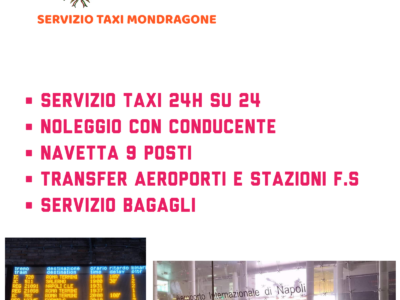 Servizio taxi mondragone