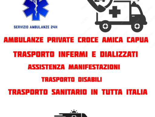 Ambulanza privata croce amica capua