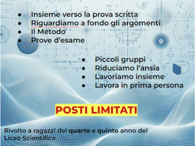 Preparazione prova scritta matematica maturità scientifica