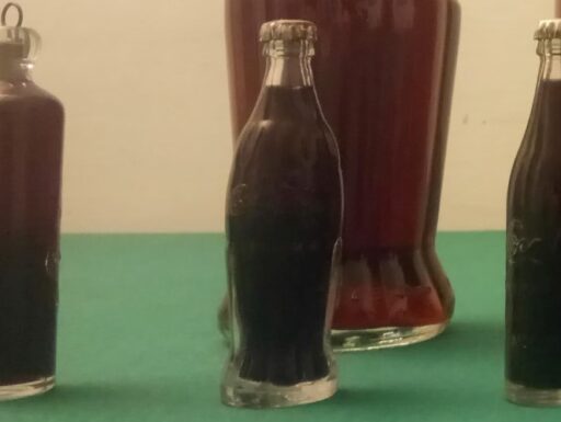 Bottigliette mignon coca cola d'epoca