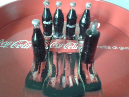 Bottigliette mignon coca cola d'epoca