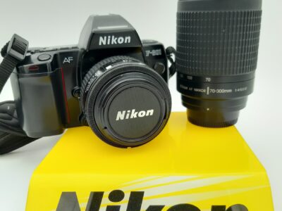 Nikon f801 + nikkor af 35-70mm f/3.3-4.5+nikkor af 70-300mm