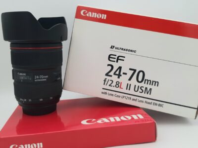 Canon ef 24-70mm f/2.8 l ii usm usato - sconto black friday