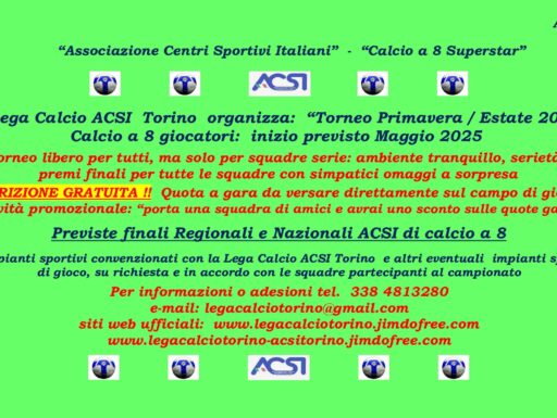 Calcio a 8: campionati e tornei con iscrizione gratuita!