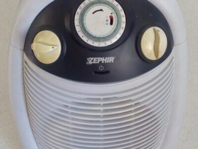 Termoventilatore caldo bagno con timer zephir