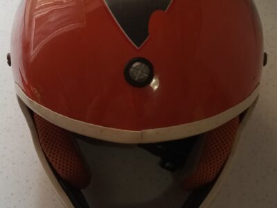 Casco moto stile moto cross con visiera